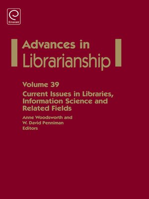 cover image of Advances in Librarianship, Volume 39